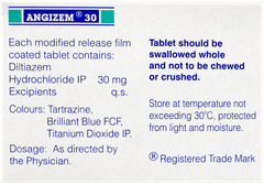 Angizem 30 Tablet 10